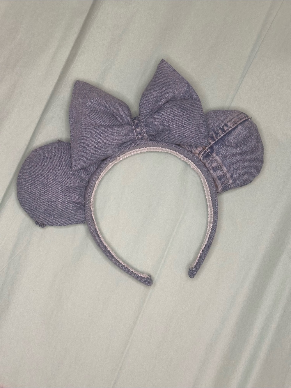 Disney Denim handmade Mickey ears